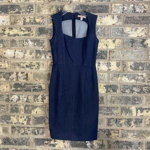Banana Republic Petite Sloan Denim Sheath Dress